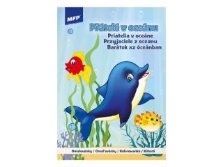Obrázek z Omalovánky A4 Přátelé v oceánu (10) 